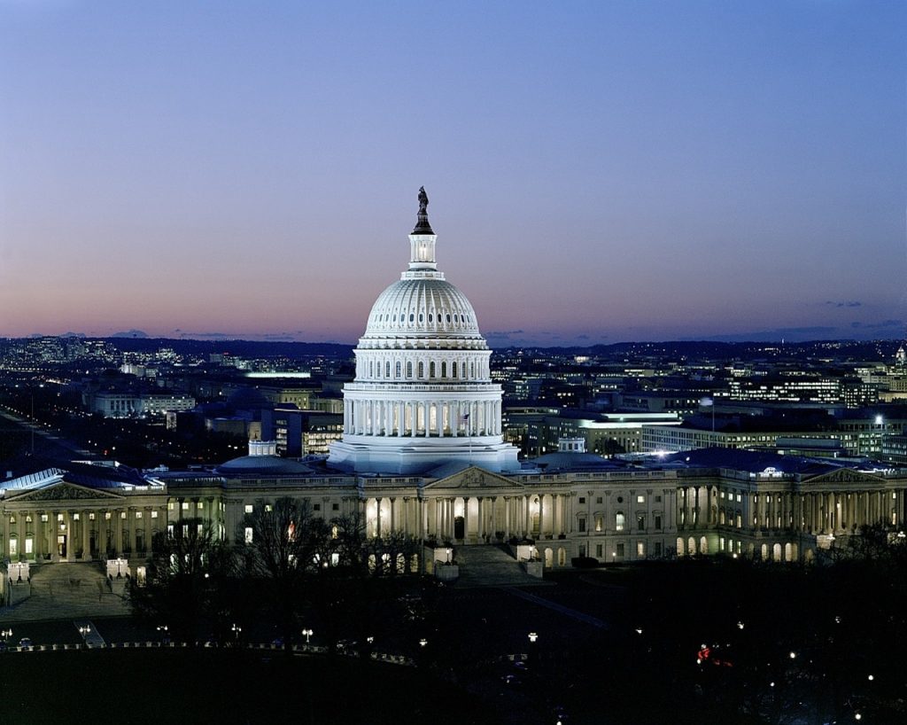 Photo of the Capital Building in Washington D.C.